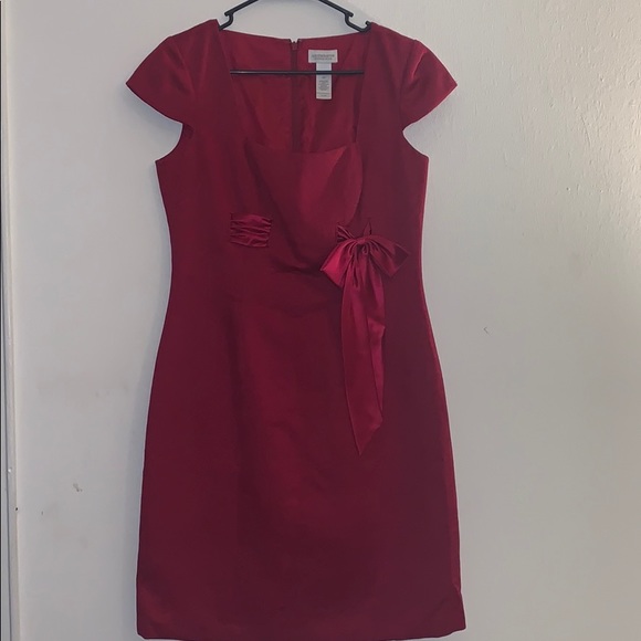 Red Liz Claiborne dress - Picture 1 of 3